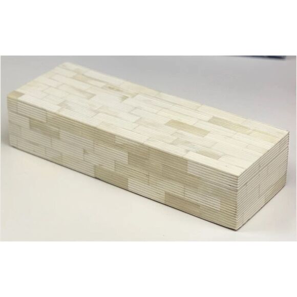 Rare MCM Natural Bone Minimalist Remote Control Box in Snow - Picture 4 of 5